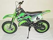 Mini Dirt Bike KXD Scrambler Motocross verde