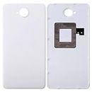 BZN CellphoneParts for Microsoft Lumia 650 Battery Back Cover with NFC Sticker(Black)(White) (Color : White)