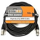 Gearlux DMX Cable 50ft 3-Pin Male-to-Female - Single Pack
