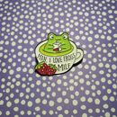 Sweet Frog Badge Enamel Pin Brooch Clothing Accessories Jewellery Milf