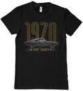 The Fast and the Furious 1970 US Car Charger T-Shirt Black
