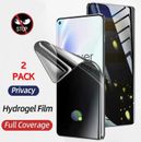 For Samsung S24 Ultra S23 S22 Privacy AntiSpy Soft TPU Hydrogel Screen Protector