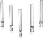 Handmade Glass Straw Tube Filter Accessories Downstem Diffuser(5 Pack)
