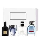 4 x 25ml Eau de Toilette, 4 pcs Men Fragrance Set Fragrance Cologne Perfume Long Lasting Perfume Gift