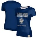 Women's Navy Georgetown Hoyas Soccer T-Shirt