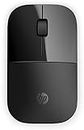 HP Z3700 - Ratón inalámbrico (1200 PPP, Tecnología LED Azul, Puerto USB, Batería de 16 Meses de Duración, Windows Vista 7/8/10), Color Negro Brillante (Black Onyx)