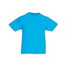 Fruit of the Loom Childrens/Kids Original Short Sleeve T-Shirt (7-8 Years) (Azure Blue)