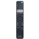 Allimity RMF-TX520P Replacement Voice Remote fit for Sony TV KD-50X75 KD-50X75A KD-50X74 KD-43X75 KD-43X75A KD-43X74 KD-43X73 KD-75X80J KD-75X80BJ KD-65X80J KD-65X80AJ KD-55X80J KD-55X80AJ KD-50X80J