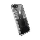 Speck Products Presidio Perfect-Clear with Grip Case, kompatibel mit iPhone SE (2022)| iPhone SE (2020)| iPhone 8| iPhone 7, Klar/Transparent (136216-5085)