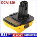 DCA1820 Converter For DeWalt 18V/20V MAX Slide XRP Battery Adapter DCB200 DC9096