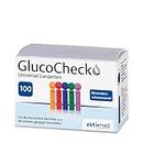 GlucoCheck Universal-Lanzetten von aktivmed, passend für alle gängigen Stechhilfen zur schmerzarmen Blutentnahme für Diabetiker zur Blutzucker-Messung, 100 Stück