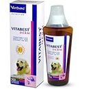Virbac Vitabest Derm Oral Supplement for Dogs and Cats - 250Ml by Jolly and Cutie Pets, 250 Milliliter, 1 Piece, Liquid