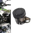 Vagary Universal Motorcycle Brake Clutch tank Fluid Reservoir Oil Tank Oil can/Brembo Oil Can (Black)