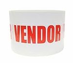 Vendor Labels - Name Tag Visitor Identification Stickers | 2"x3" | Peel and Stick | 1 Roll 500 Labels
