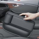 1x Left Car Accessories Seat Gap Filler Phone Holder Storage Box Organizer Bag