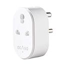 Acasa 16A Wi-Fi Pro Smart Plug | Alexa & Google Home Compatible | Surge Protector & Energy Monitor for High Power Appliances