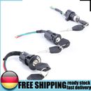 Electric Bike Ignition Switch Key for E-Bicycle Scooter Motorcycles Power Lock D