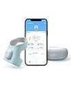 eufy Baby Smart Sock S320 Baby Monitor with 2.4 GHz Wi-Fi, Track Sleep Patterns, Naps, Heart Rate, and Blood Oxygen Levels, Soft and Comfortable, for Babies 0-18 Months, No Monthly Fee