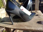 Zapatos De Salon Tacon H&M Material Reciclado (Vegea) 40