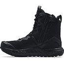 Under Armour Men's Micro G Valsetz Zip Military and Tactical Boot, Black (001)/Black, 12