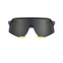 100 Percent S3 Bass Smoke Lens OS Sunglasses Matte Metallic Digital Brights