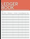 Ledger Book: Accounting Ledger Books / Account Income and Expense Log Book
