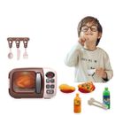 Kids Home Appliances Kitchen Microwave Oven Cooker Food play set fruit accessori