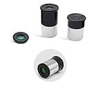 Pullox Eyepiece for Telescope 10mm 20mm -Combo-Pack with Moon Filter Lens for DIY Telescope