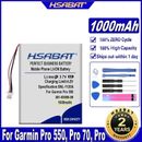Batería HSABAT 361-00056-09 1000mAh para Garmin Pro 550, Pro 70, Pro Trashbreaker