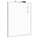 Amazon Basics Lavagna magnetica cancellabile, con struttura in alluminio, Bianco, 27,9 cm x 35,6 cm