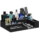 MOCAS Cologne Organizer for Men 3 Tier Cologne Stand Cologne Holder with 2 Hidden Compartment, Wooden Perfume Organizer Cologne Display Shelf, Perfume Holder, Dresser Organizer, Ideal Gift for Men