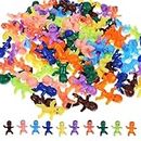 60 pcs 1 inch Mini Babies Plastic Baby Shower Games Crafting Dolls for Ice Cube Game Party Decorations Birthday Favors Bathing Shower Game Decorations Toys