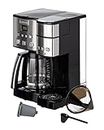 Cuisinart SS-15 12-Cup Coffee Maker and Single-Serve Brewer, Stainless Steel