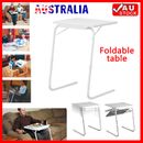 Laptop Tray Table Adjustable Foldable Portable Folding Desk Bed Mate TV Dinner
