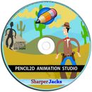 Neuf & Livraison Rapide ! Pencil2D 2D Modélisation & Animation Studio Software -