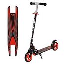 Wembley Kick Scooter for Kids 5+ Years | 2 Wheels Steel Frame Foldable and 3 Adjustable Height | Skating Cycle Kids Scooter 5 to 10, 12 Years Boys Girls - Orange BIS Certified - Capacity 50kg