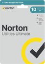 Norton Utilities Ultimate 2024 10 Geräte 12 Monate - 5 Minuten E-MAIL-Versand