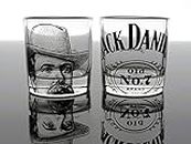 Jack Daniel's Vintage Style Rocks Glass - Set of 2