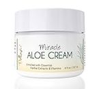 Deluvia Miracle Aloe Cream 8oz Jar