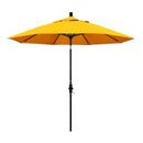 California Umbrella 9' Market Sunbrella Umbrella Metal in Yellow | 102.625 H in | Wayfair GSCU908170-5457