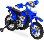 Kids 6V Ride on Motorcycle W/Treaded Tires, Working Headlights, 2Mph Top Speed, 