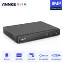 ANNKE 8CH 8MP CCTV Video H.265+ Network Recorder PoE IP NVR for Security System