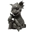 MystiCalls by Mayer Chess Figura decorativa de dragón de jardín, modelo Bird, figura de fantasía, diseño de dragón