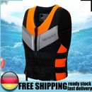 Adults Life Jackets Safety Buckle Swimming Life Jackets Zipper for Boating Kayak