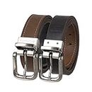 Columbia Boys' Reversible Belt- Casual and Dress for School