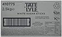 Tate and Lyle Sugars White Sugar Sticks (Pack of 1000)