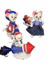 1 Annalee 2024 Patriotic 4th Of July Independence Day, ￼Mouse July 4th Doll