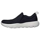 Skechers Men's Go Walk Evolution Ultra - Impeccable Walking Shoe, Navy/Gray, 10 X-Wide