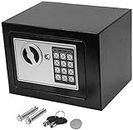 Kixre Digital Electronic Safe Box Small Home Office Security Safe with Digital Lock Wall Cabinet Safe for Jewelry Money Gun Valuables,Solid Steel with 4 Batteries