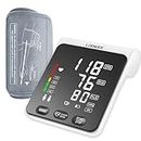 LOOKEE A2 Premium LED Blood Pressure Machine for Home Use - Proudly Canadian - Super Large 6.4" LED Clarity - Slim Design and Large Cuff - Automatic Upper Arm Blood Pressure Monitor